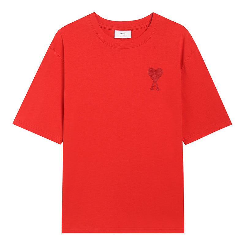 AMI Paris 2026 Unisex Cotton T-Shirt - Classic Casual Tee