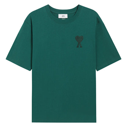 AMI Paris 2026 Unisex Cotton T-Shirt - Classic Casual Tee