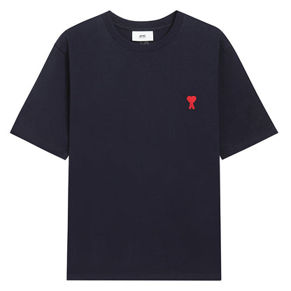 AMI Paris Heart Logo Unisex T-Shirt - Premium Cotton Tee
