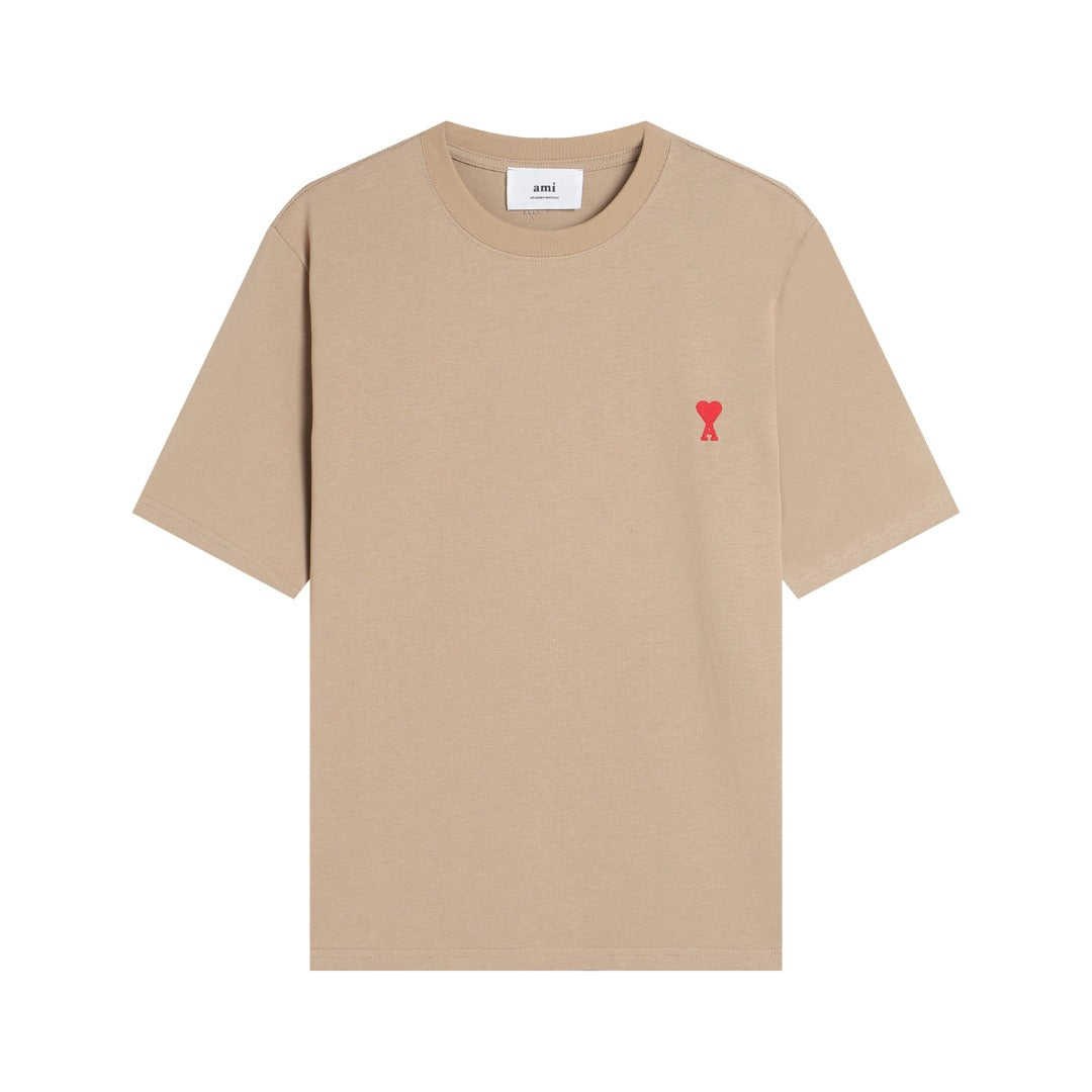 AMI Paris Heart Logo Unisex T-Shirt - Premium Cotton Tee