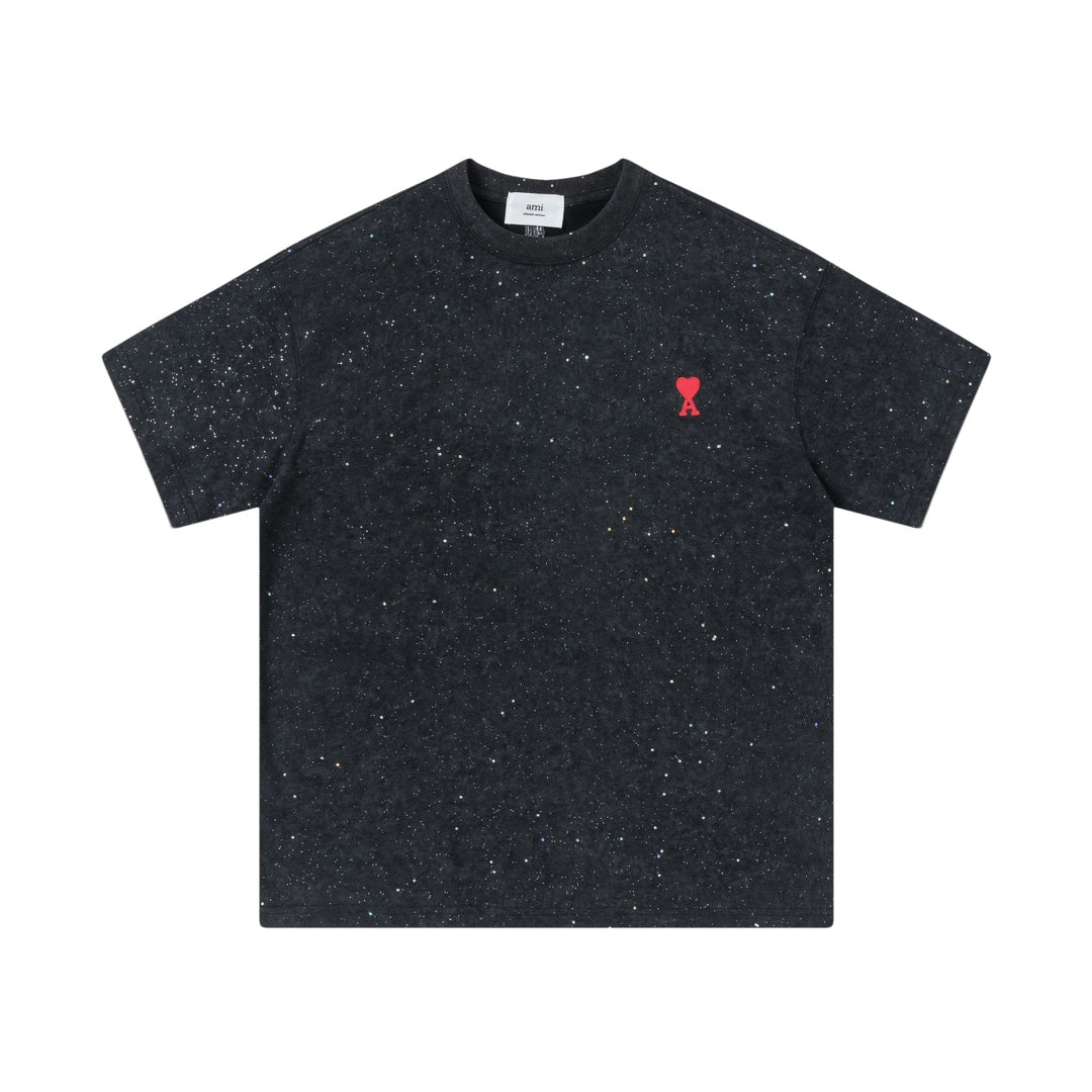 AMI PARIS Unisex Starlight T-Shirt - Premium Cotton Graphic Tee