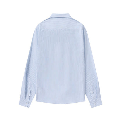 AMI PARIS Striped Shirt - Blue & Green Collection