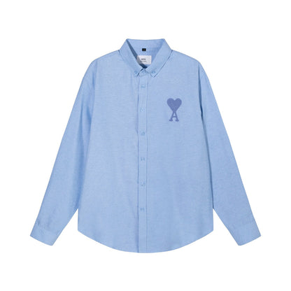 AMI PARIS Unisex Classic Shirt - Soft Pastel Colors