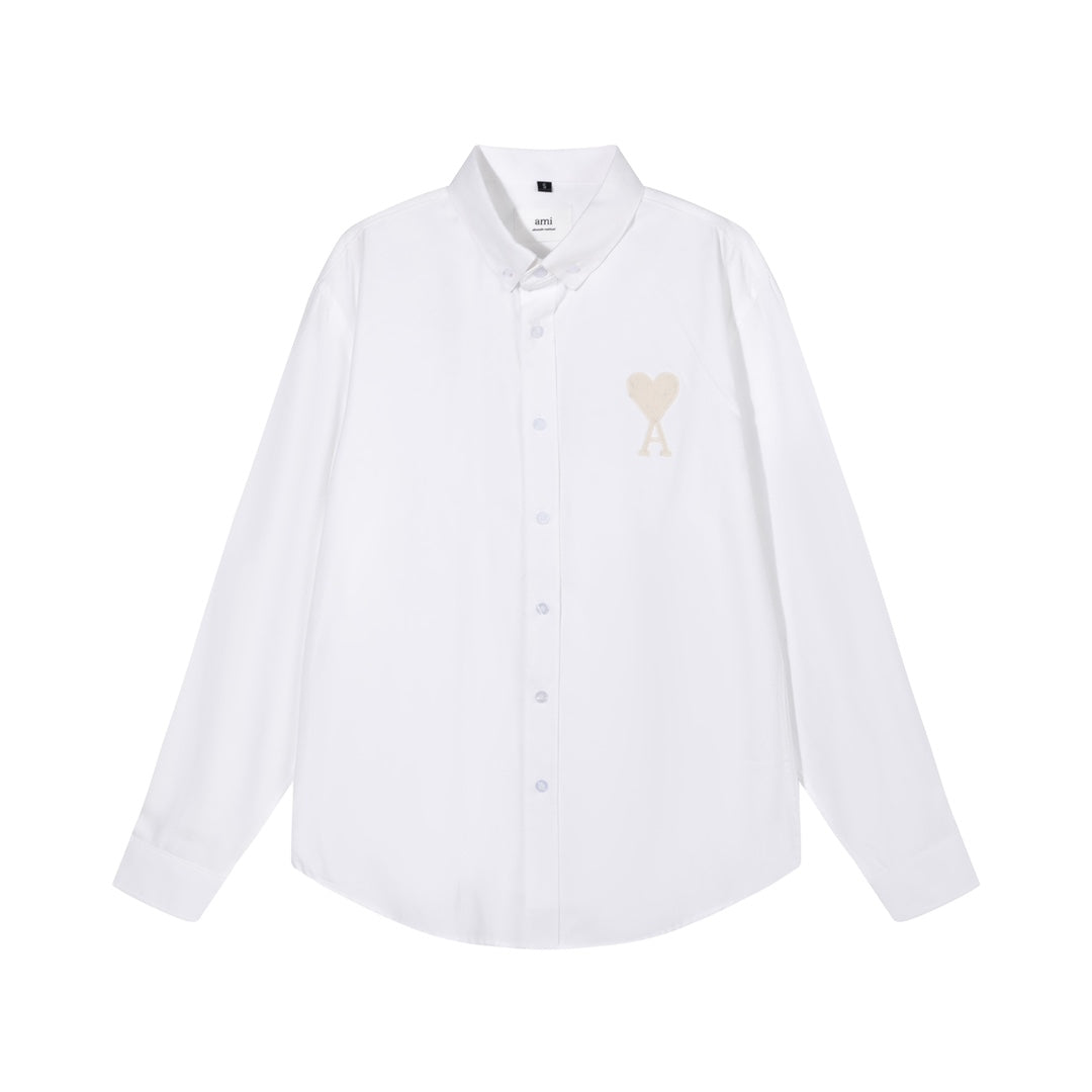 AMI PARIS Unisex Classic Shirt - Soft Pastel Colors