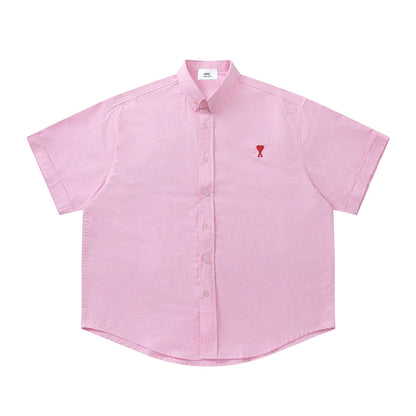 AMI PARIS Unisex Classic Shirt - Rainbow Collection