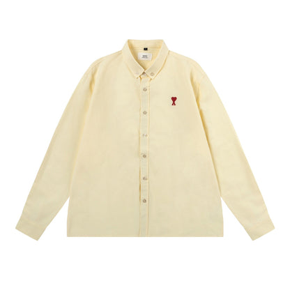 AMI PARIS Unisex Striped Shirt - Vibrant Colors