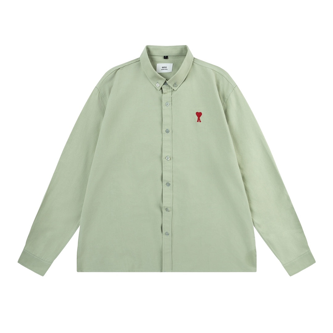 AMI PARIS Unisex Striped Shirt - Vibrant Colors