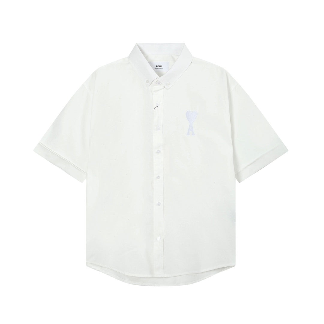 AMI PARIS Unisex Classic Shirt - 5 Vibrant Colors