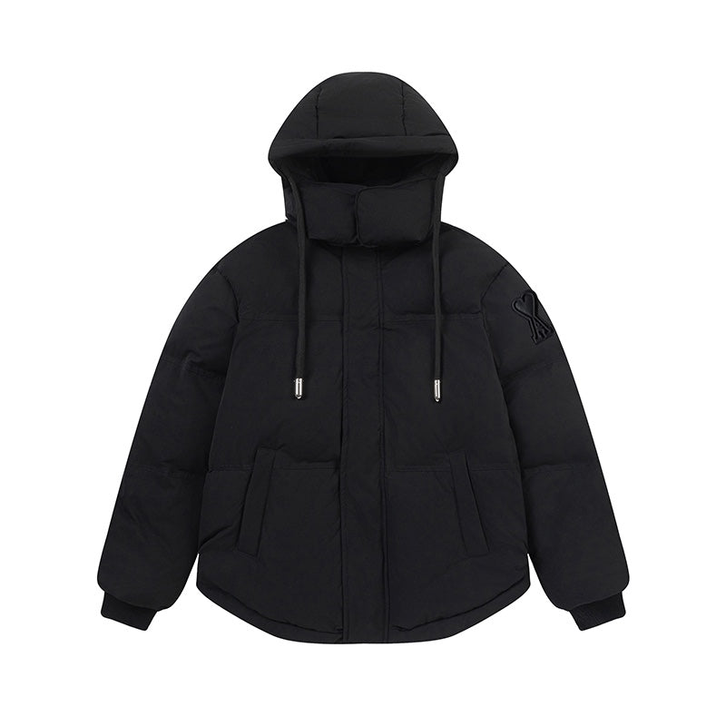 AMI PARIS Unisex Down Jacket - Premium Lightweight Winter Coat