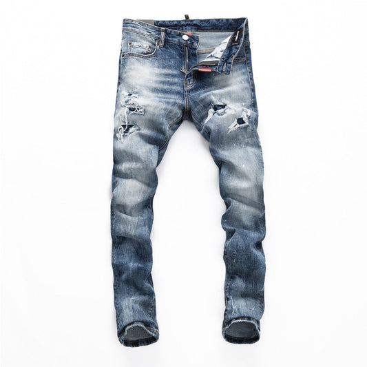 New-DSQ2 2024ss Ripped Jeans