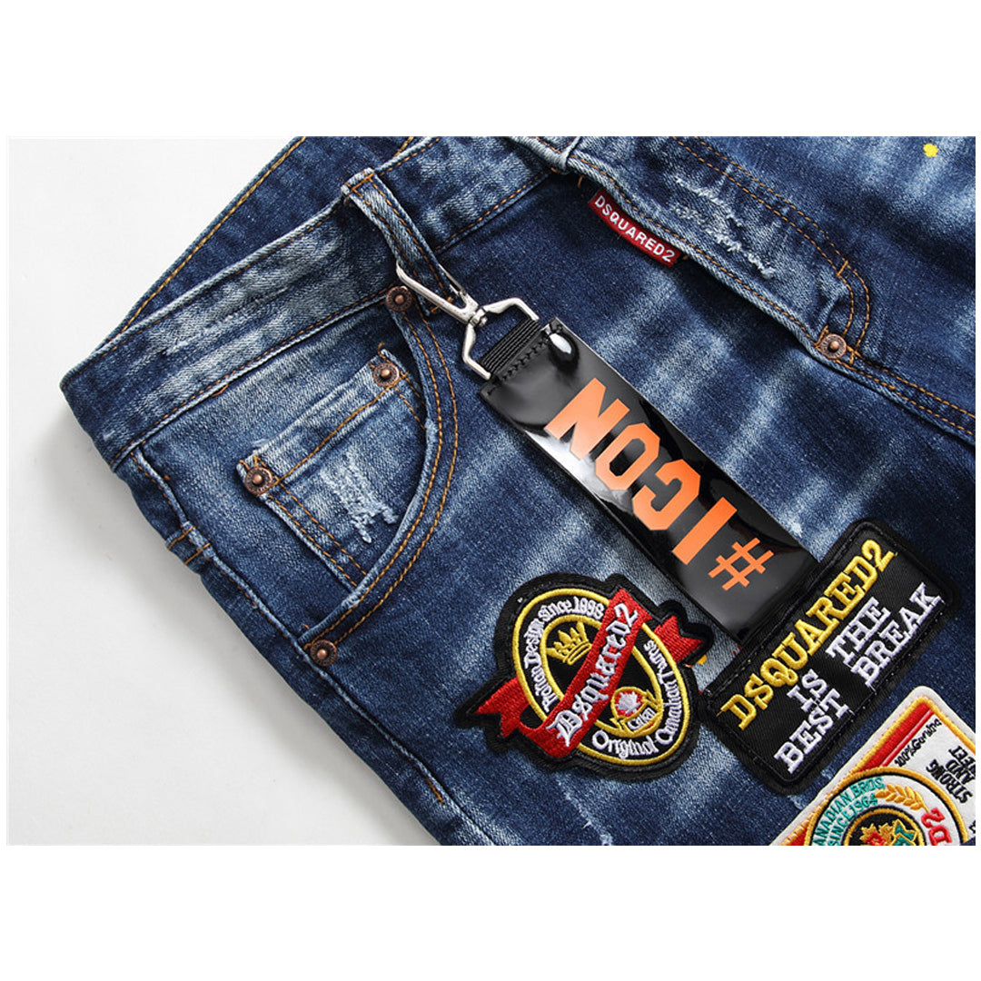 New-DSQ2 2026ss Ripped Jeans