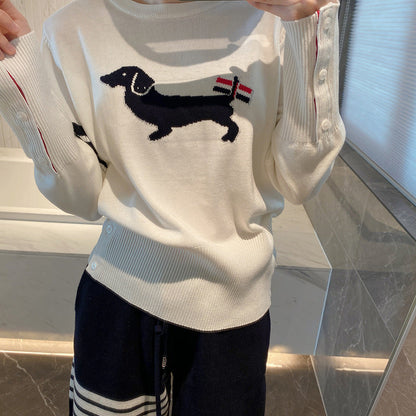 Thom Browne Crew neck sweater