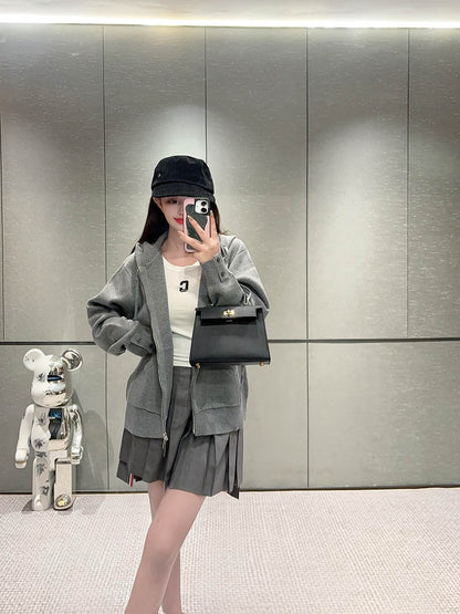 2025SS  Twin Bird Zip-Up Hoodie THOM TREND