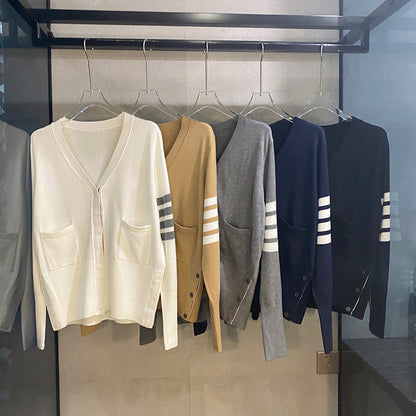 women's solid color sweater（复制） THOM TREND