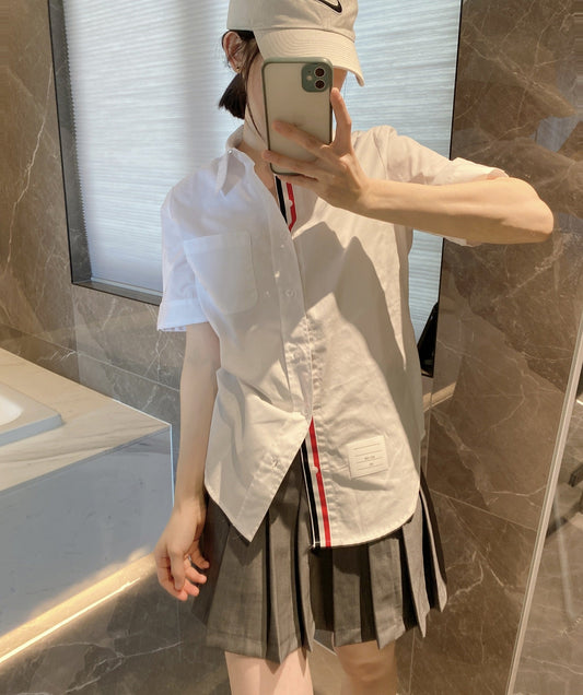 Puppy embroidered short sleeves（复制） THOM TREND