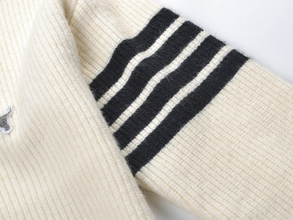 Thom Browne Puppy Collar Shawl Sweater