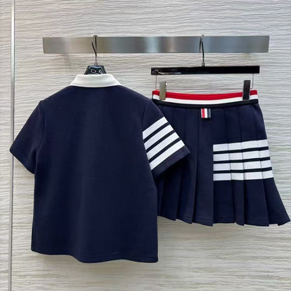 Puppy embroidered short sleeves（副本） THOM TREND