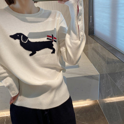 Thom Browne Crew neck sweater