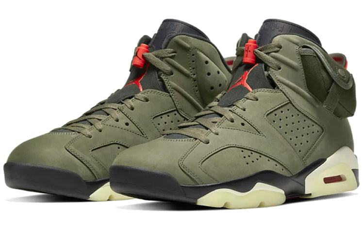 Air Jordan 6 Retro x Travis Scott 'Olive' CN1084-200 - 3