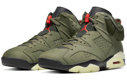 Air Jordan 6 Retro x Travis Scott 'Olive' CN1084-200 - 3