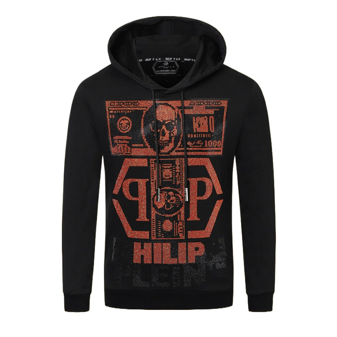 New 2025SS Black Hoodie