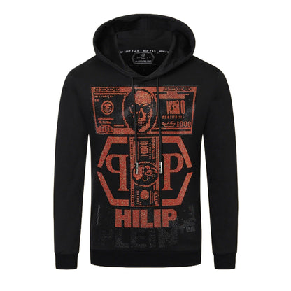 New 2025SS Black Hoodie