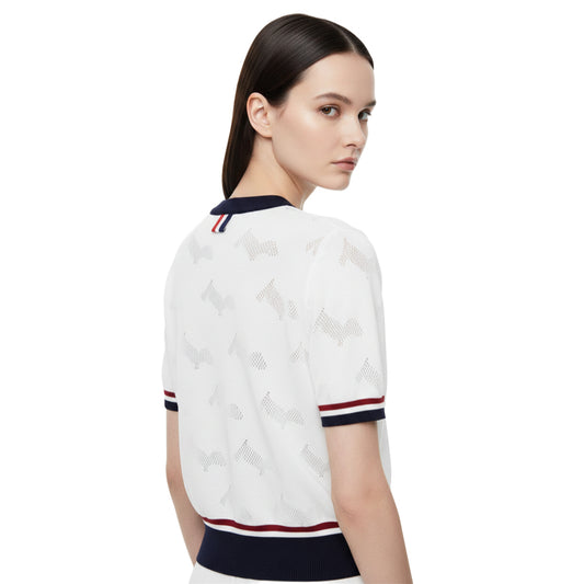 Thom Browne Women's Tie Knot T-shirt