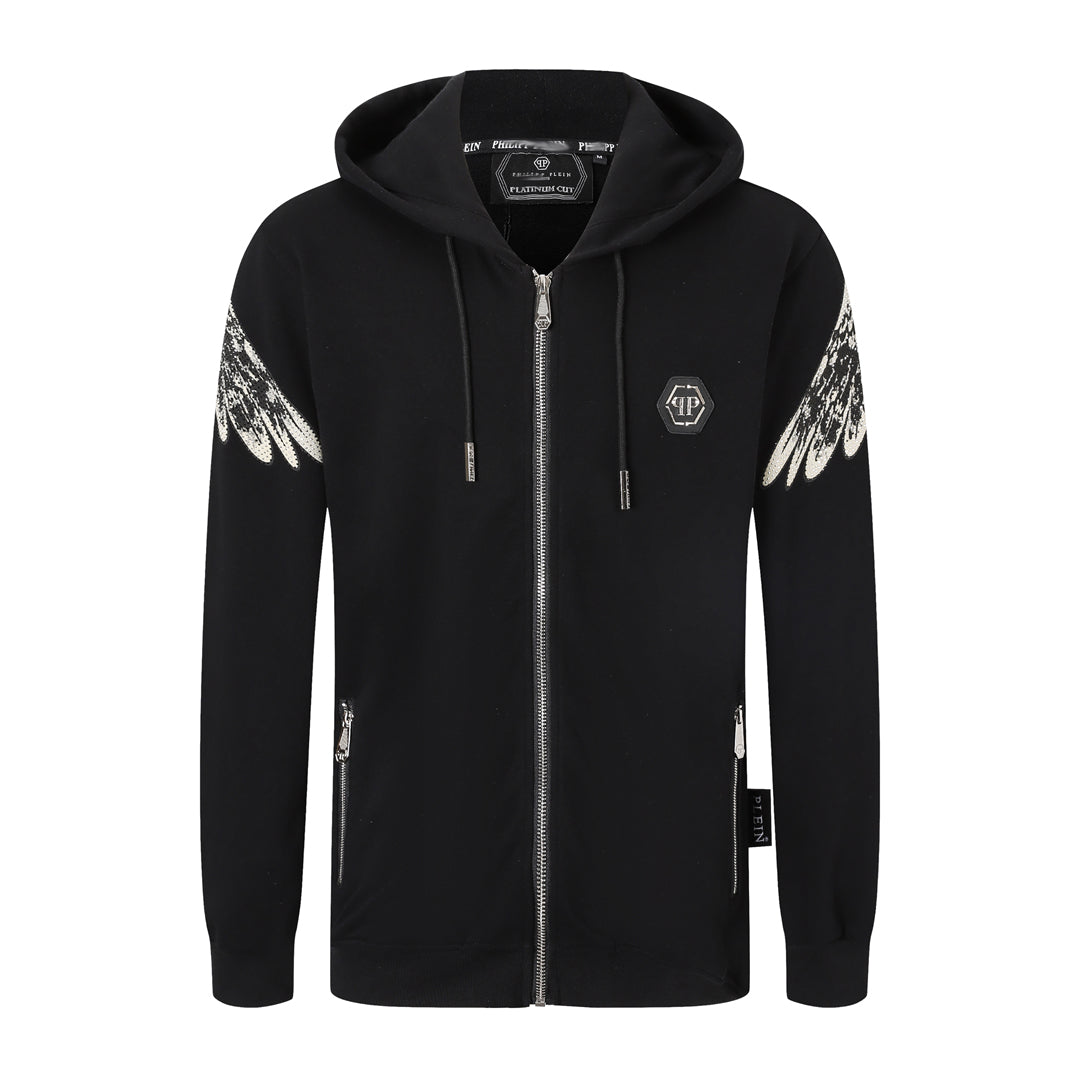 New-2025 Unisex Black Hoodie