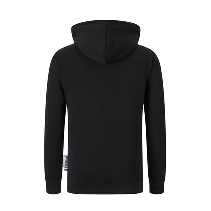 New-2025SS Unisex Black Hoodie