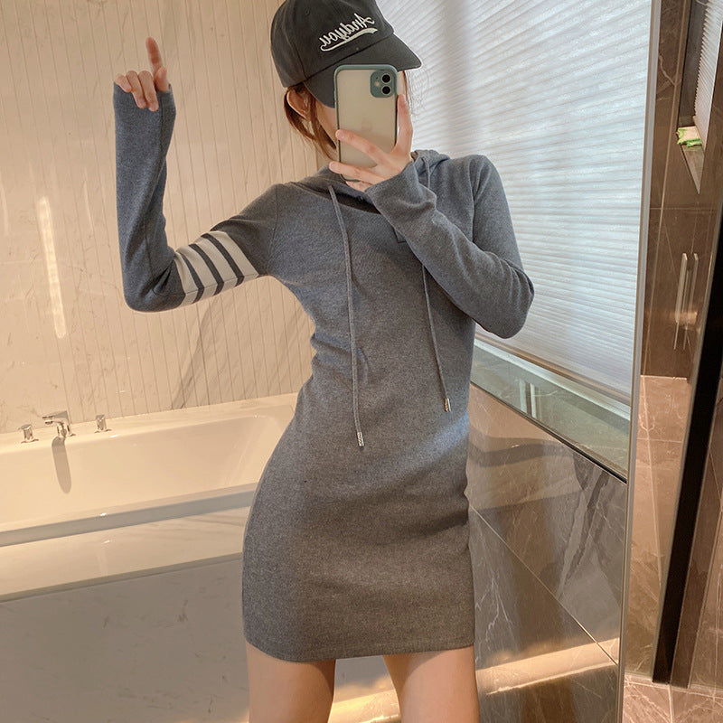 Contrast hem wool short skirt（复制） THOM TREND