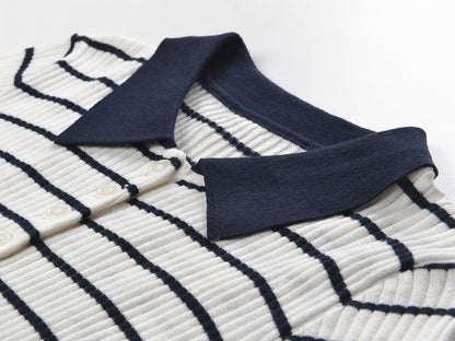 Thom Browne women's striped t-shirt