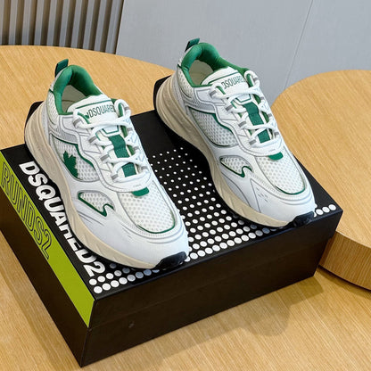 DSQ2 2026 Men's shoe Leather sneakers