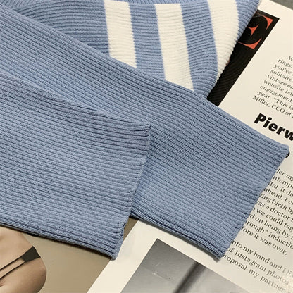 Sexy faux two-piece knitted cardigan THOM TREND