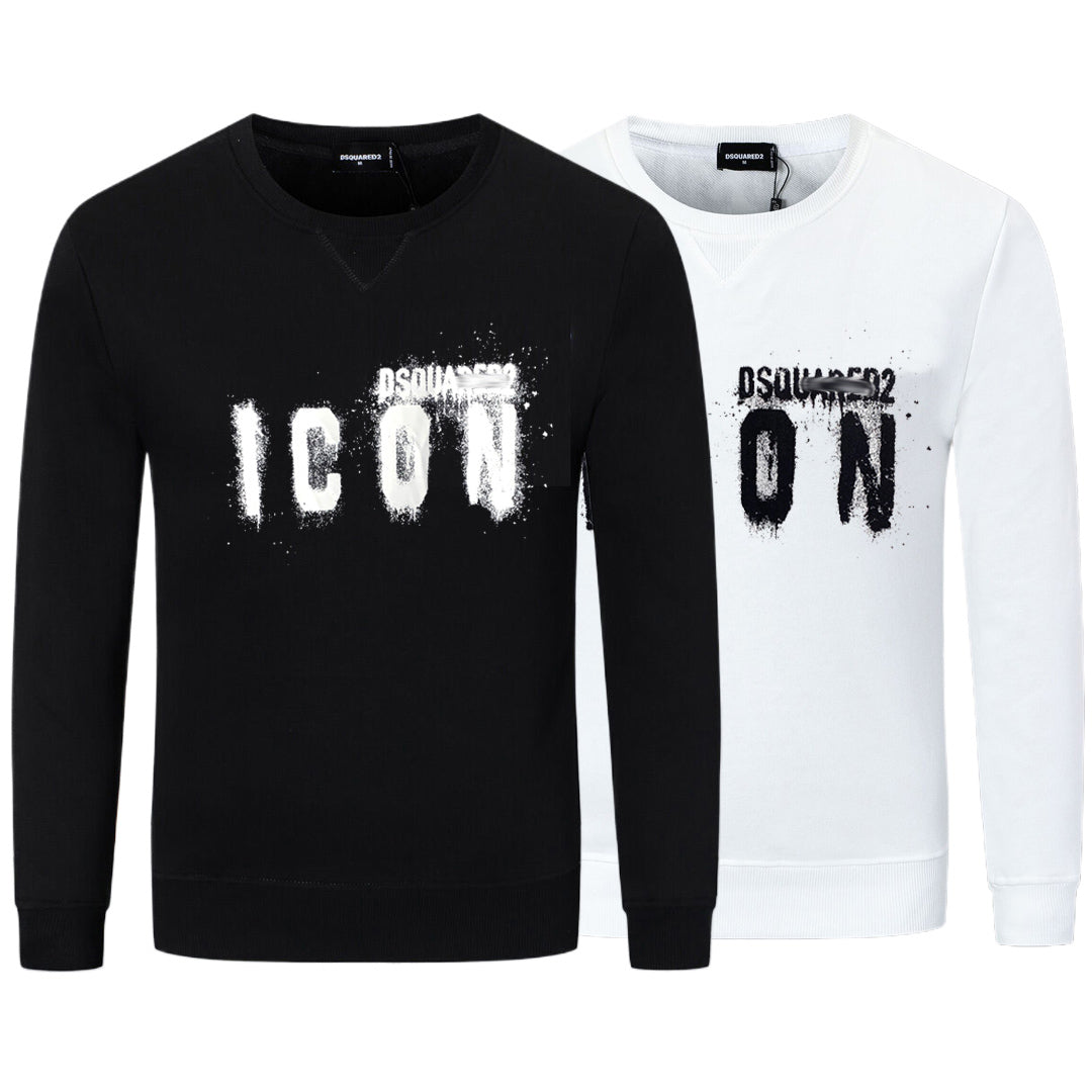 New-D2 ICON Print Sweatshirt
