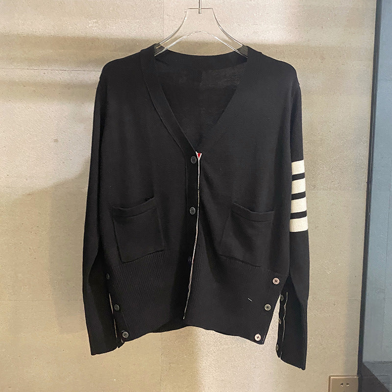 women's solid color sweater（复制） THOM TREND