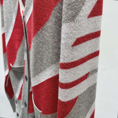 Thom Browne Puppy Lobster Wool Cardigan