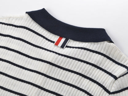 Thom Browne women's striped t-shirt