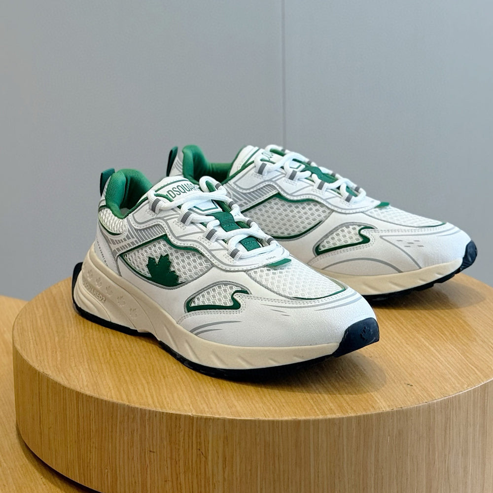 DSQ2 2026 Men's shoe Leather sneakers