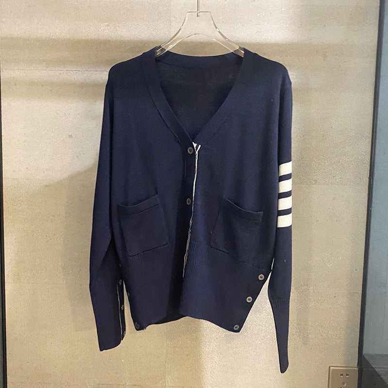 women's solid color sweater（复制） THOM TREND