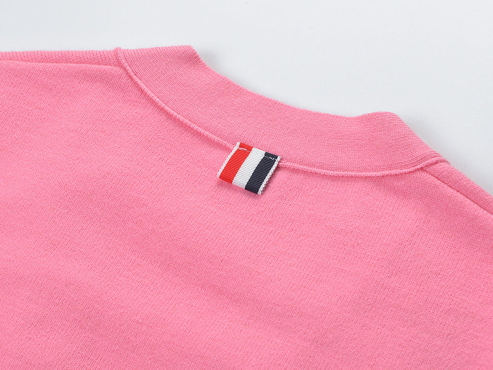 V-neck knitted cardigan（复制） THOM TREND