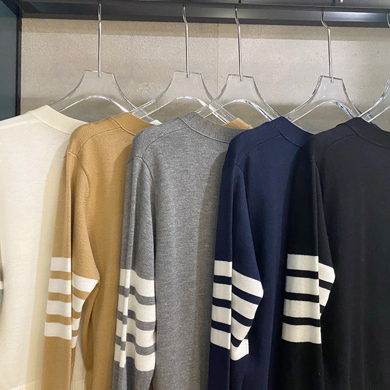 women's solid color sweater（复制） THOM TREND