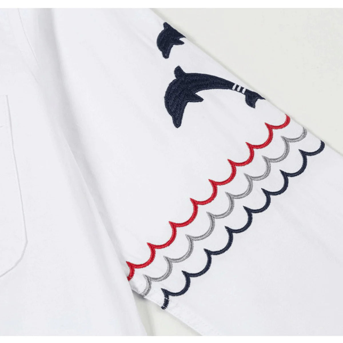 Thom Browne Embroidered Shirt