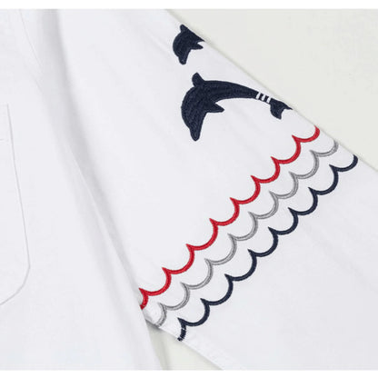 Thom Browne Embroidered Shirt