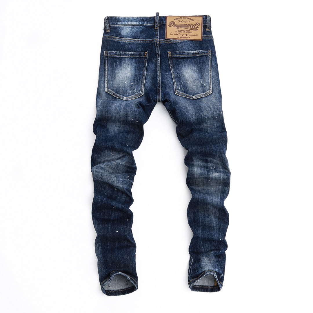New-DSQ2 2025ss Ripped Jeans