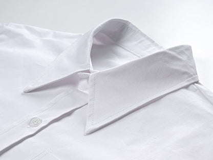 Thom Browne Women's Loose-Fitting Shirt | Oversized Button-Down Blouse