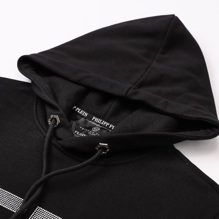 2025SS Embroidery Black Hoodie
