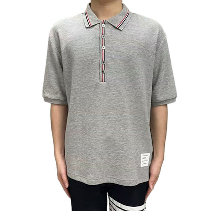 Men's lapel short sleeve THOM TREND