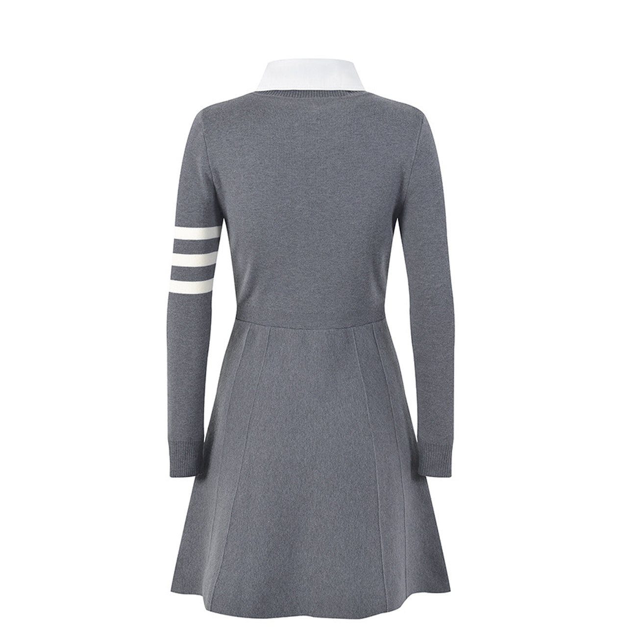 Thom Browne 2026SS Women's Wool Dress | Elegant Knit Dress