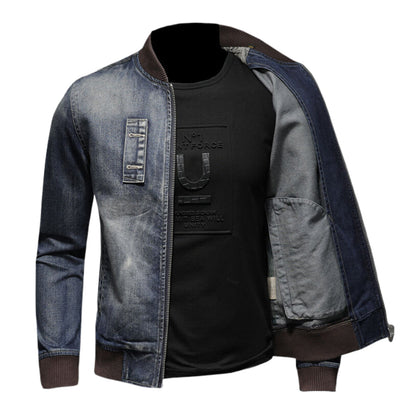 New-DSQ2 Distressed Denim Jacket