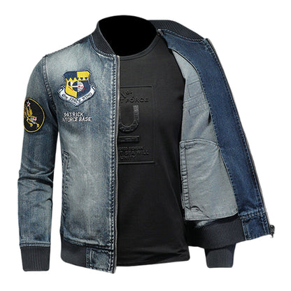 New-DSQ2 Distressed Denim Jacket